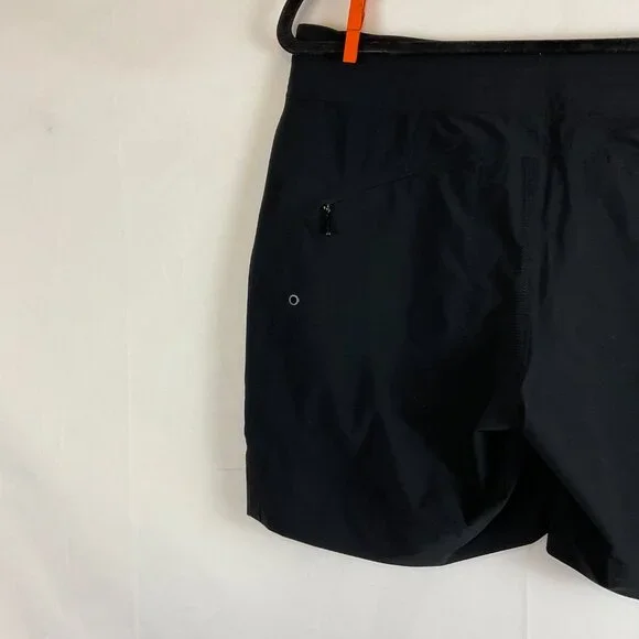 Athleta Rincon Bermuda Shorts 4 Black Pockets - Picture 7 of 10